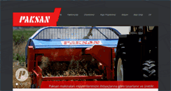Desktop Screenshot of paksanmakina.com.tr
